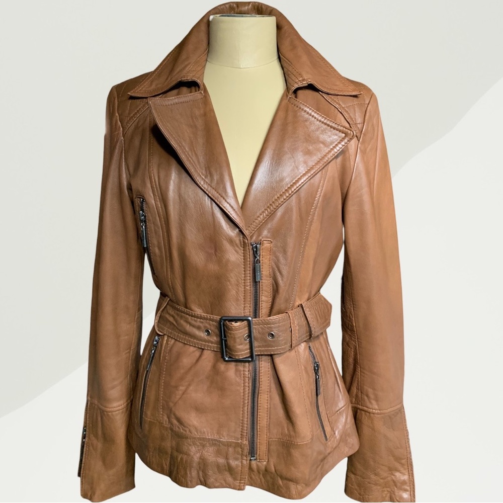 Vintage Andrew Marc genuine Leather Jacket